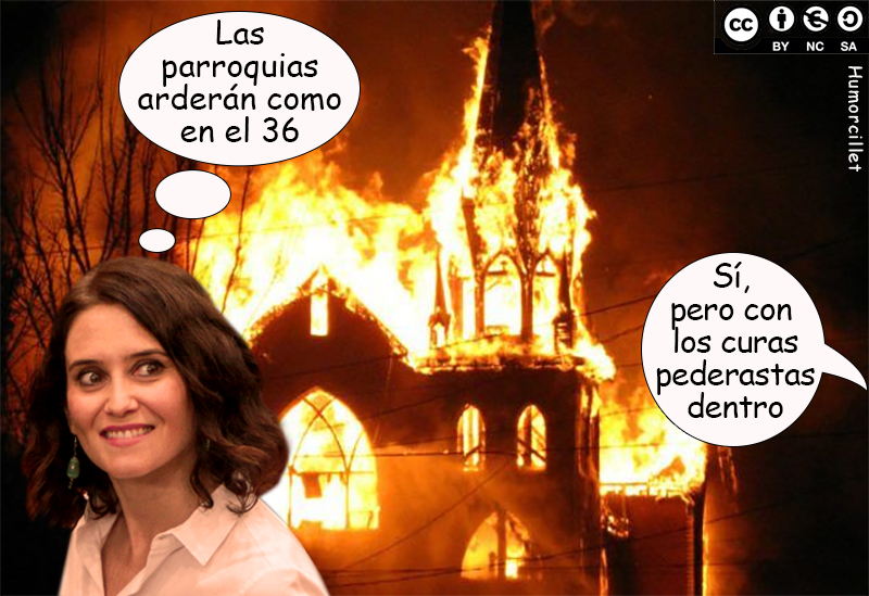 ayuso y las parroquias